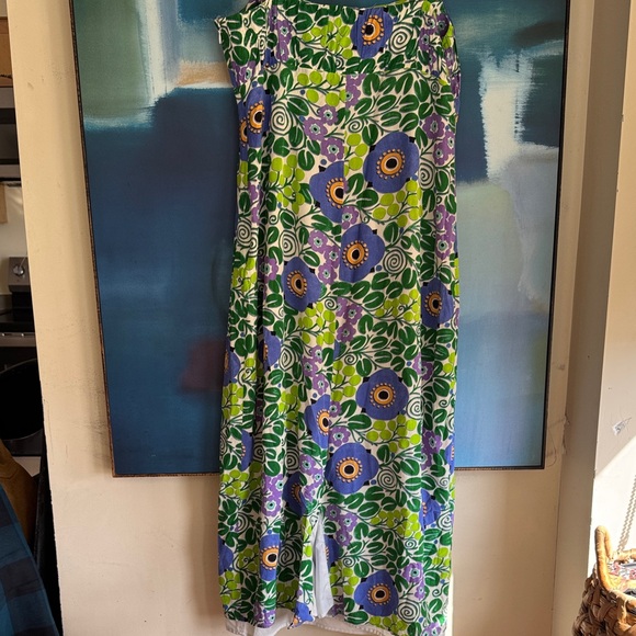 RHODE Milo Midi Dress Wisteria Aura Blossom - Picture 6 of 9